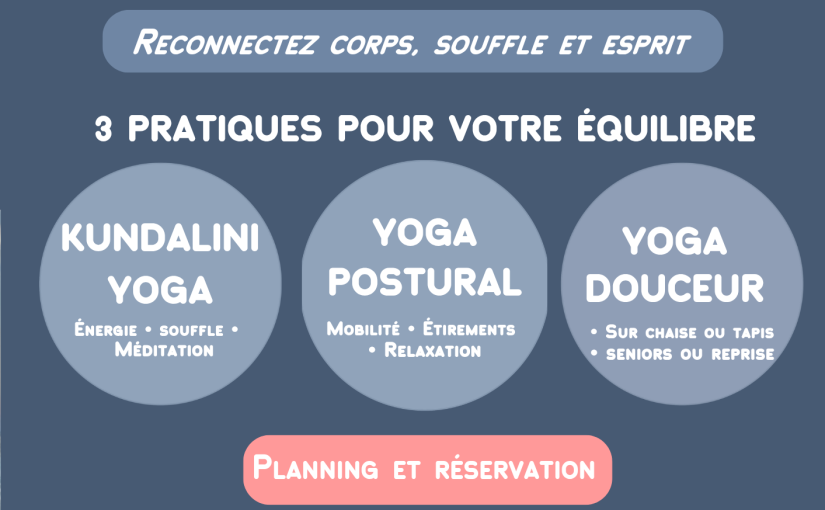 Je donne du pouvoir à ma vie grâce au Yoga !